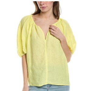 ⭐️3/$30⭐️ (bundle deal) Velvet Lemon Yellow Linen Top